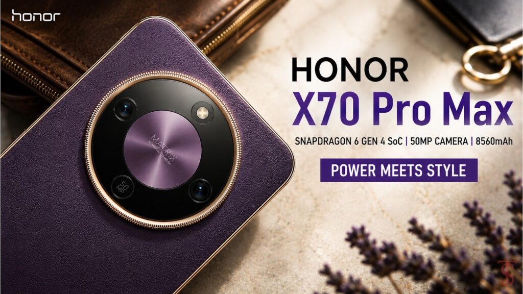 HONOR X70 Pro Max Stands Out With an 8560 mAh Battery and Serious Durability