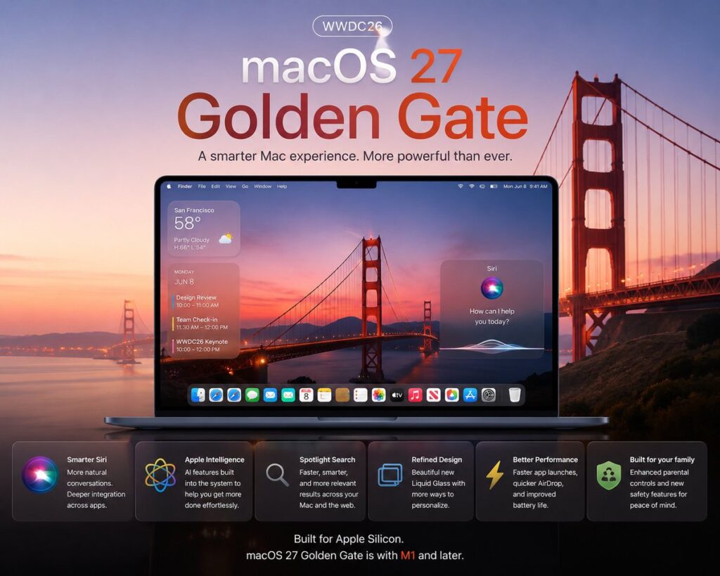 Apple’s macOS 27, Siri and Finder Get an AI-Led Rebuild