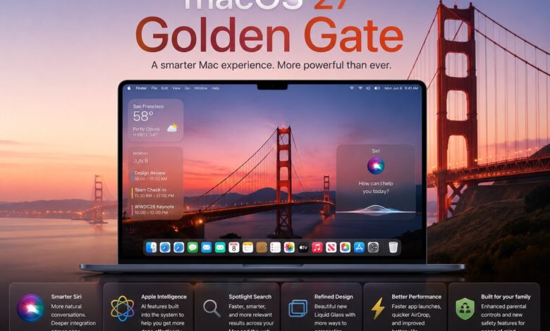 Apple’s macOS 27, Siri and Finder Get an AI-Led Rebuild