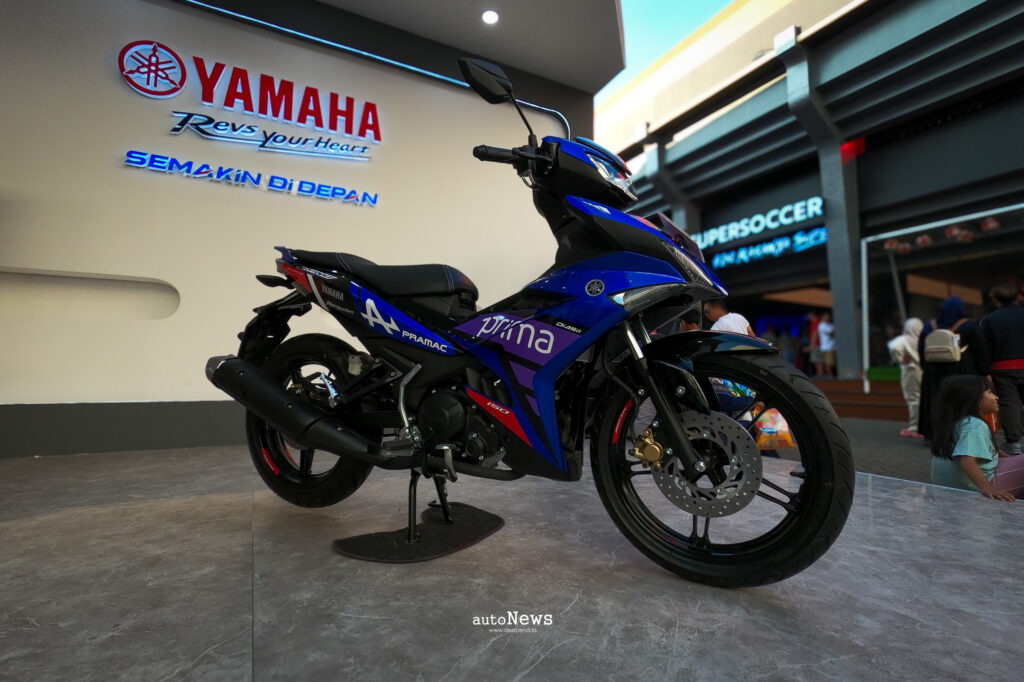 Prima Pramac Livery Brings MotoGP Mood to MX King 150, Limited Units at Rp29.9 Million