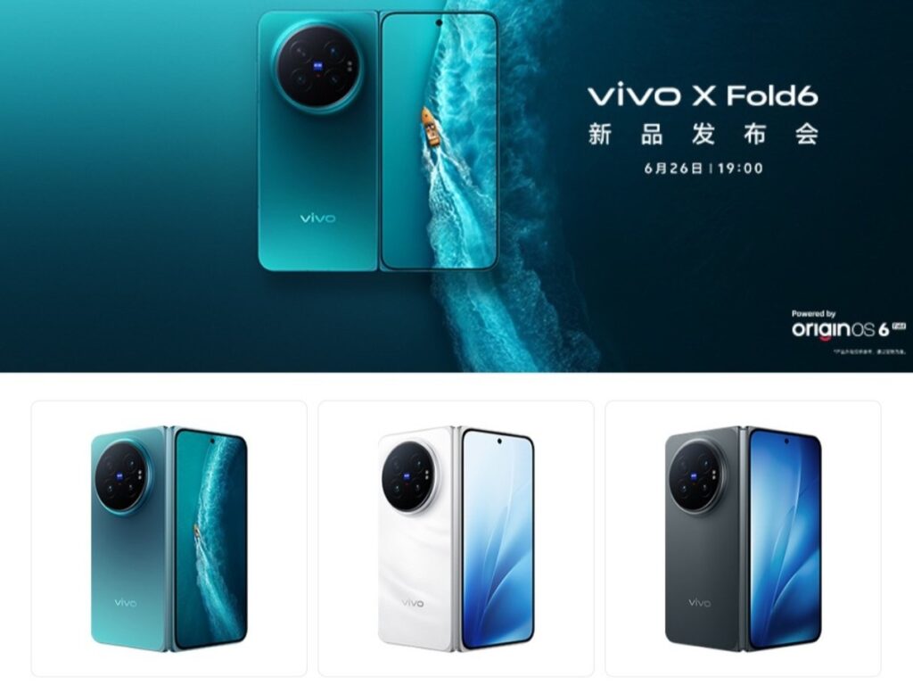 Vivo X Fold 6 Packs 7,000mAh Power, Extreme Water Resistance Raises The Bar