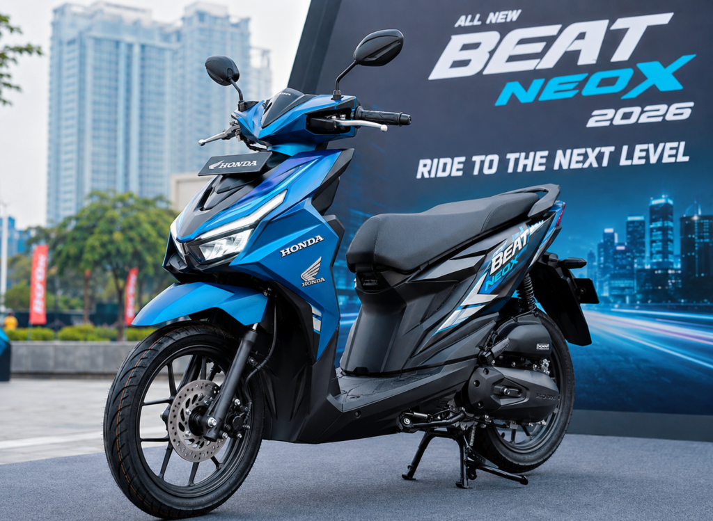 Honda BeAT NeoX 2026 Brings a Premium Leap, Smart Key and a Sharper New Look
