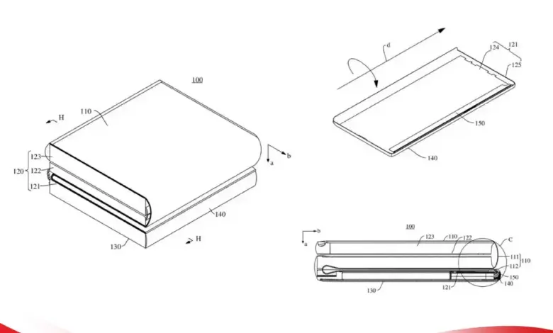 Huawei’s Vertical Tri-Fold Patent Hints at a Rare S-Shaped Foldable