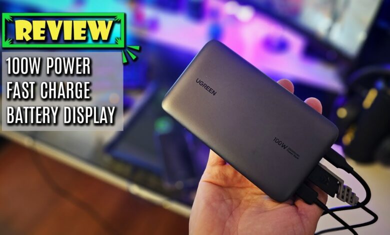 Ugreen’s New 10,000mAh Power Bank Feels Smarter, With a Color Screen That Shows More