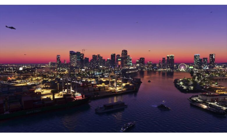 Vice City at Night Looks Packed and Alive, Rockstar Reveals a Striking New Detail