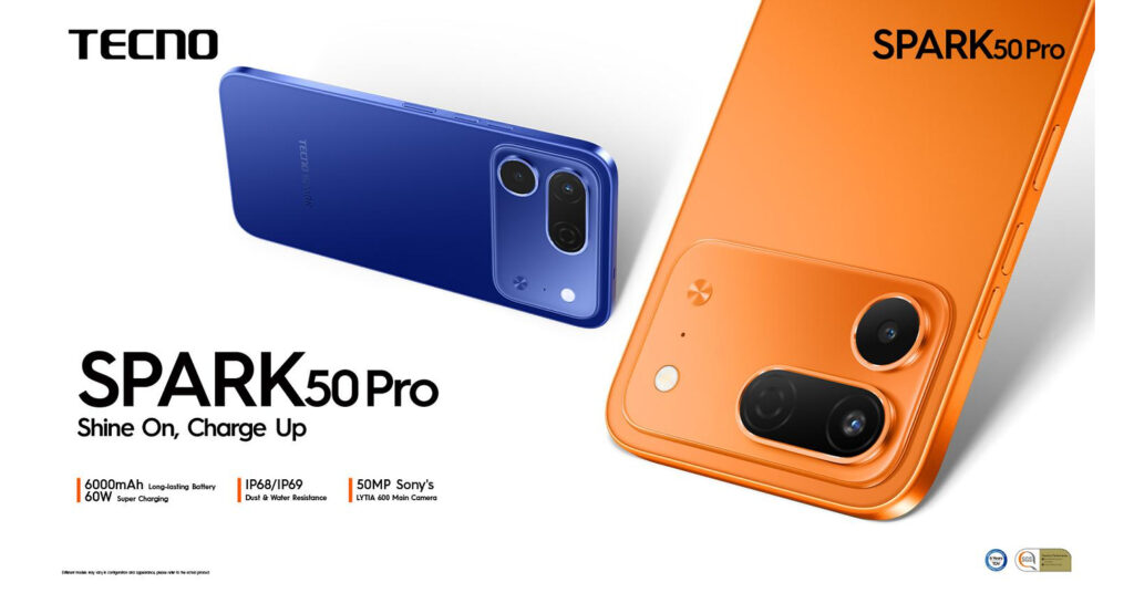 6,000 mAh in a 7.8 mm Body, Tecno Spark 50 Pro Pushes the Limits