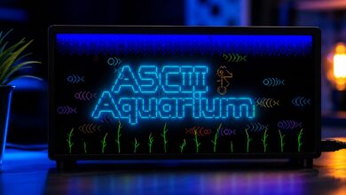 ESP32 CYD Turns Into A Tiny Aquarium That Keeps Running, And Still Tells Time