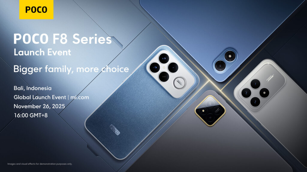 5 New POCO Phones Span Rp1 Million to a BOSE-Tuned Flagship Lineup