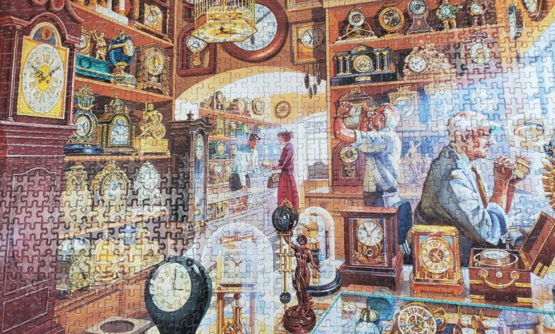 6 Gemini AI Prompts That Turn Ordinary Photos into Vintage Portraits in an Antique Clock Shop