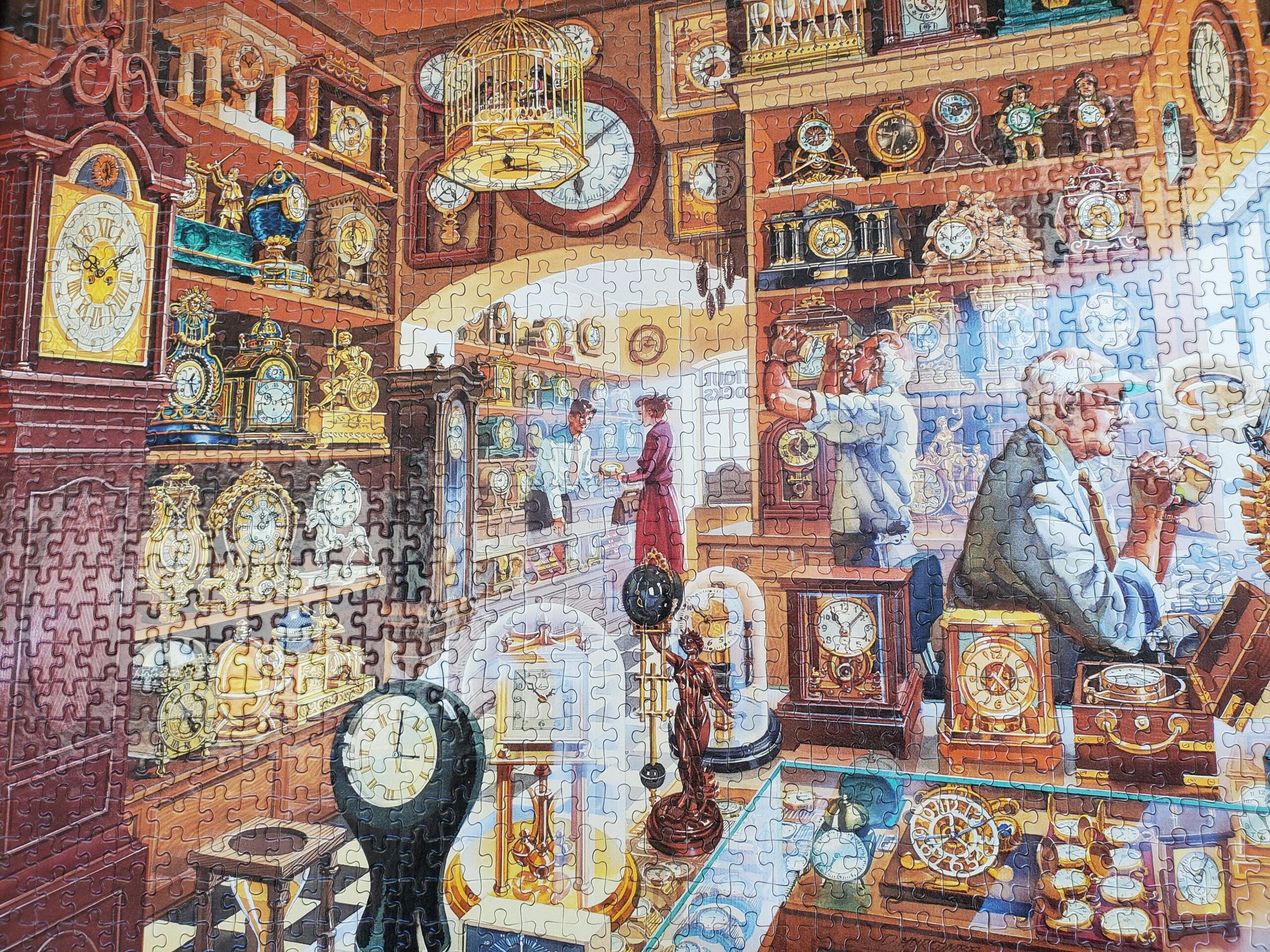 6 Gemini AI Prompts That Turn Ordinary Photos into Vintage Portraits in an Antique Clock Shop