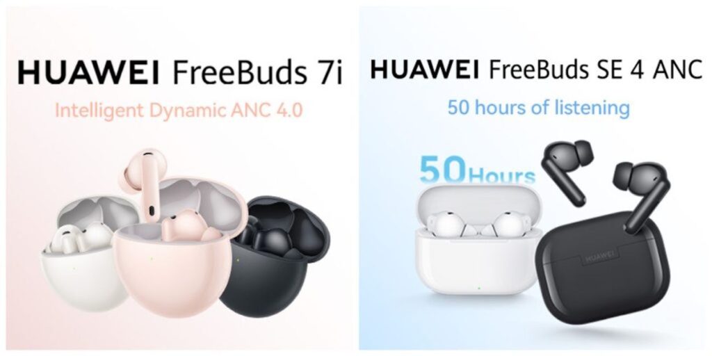 Huawei’s New Earbuds Split the Difference, One Prioritizes Premium Sound and the Other Battery Life