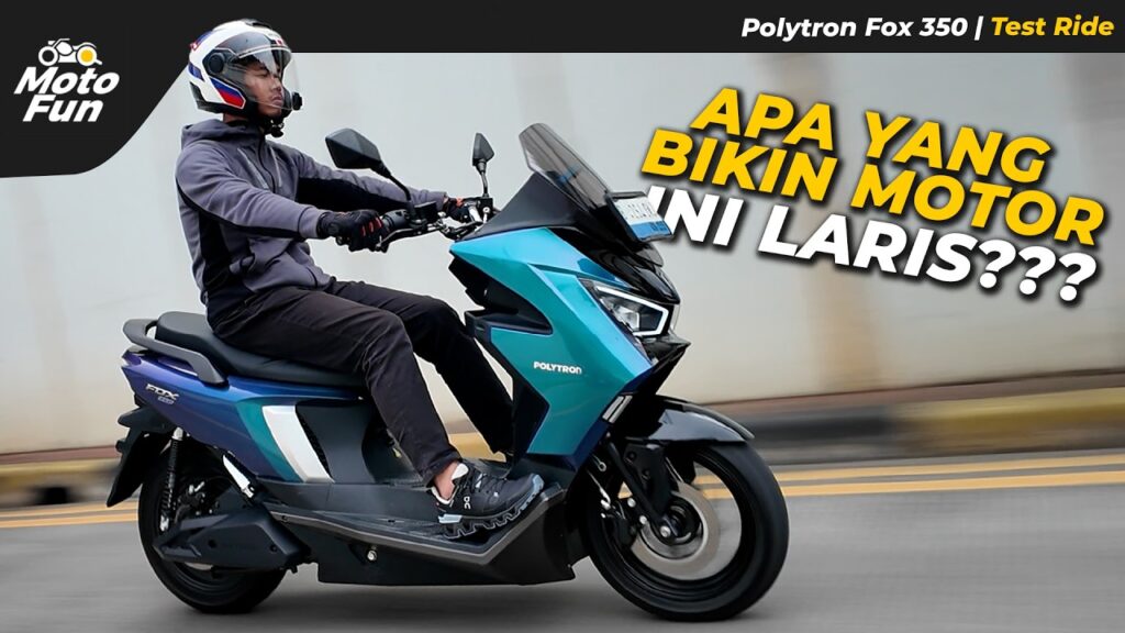 Polytron Fox 350 Gains a Futuristic Racing Look, Premium Underpinnings Steal Attention
