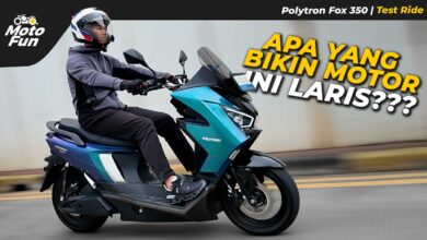 Polytron Fox 350 Gains a Futuristic Racing Look, Premium Underpinnings Steal Attention