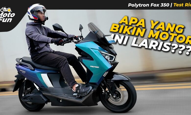 Polytron Fox 350 Gains a Futuristic Racing Look, Premium Underpinnings Steal Attention