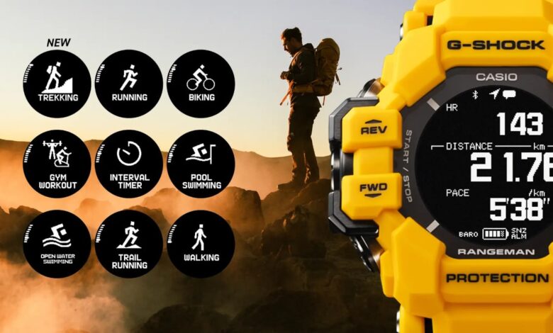 G-Shock’s New Hybrid Watch Tracks Heart Rate and Surf Timing