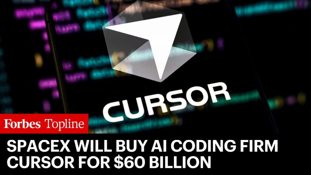 SpaceX Moves on Cursor, a $60 Billion Bet That Could Reshape AI Coding