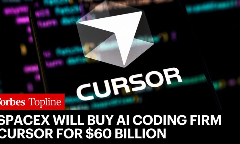 SpaceX Moves on Cursor, a $60 Billion Bet That Could Reshape AI Coding