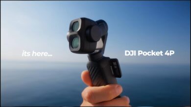 DJI Osmo Pocket 4P Brings Dual Cameras And 4K 240fps To A Saku Body