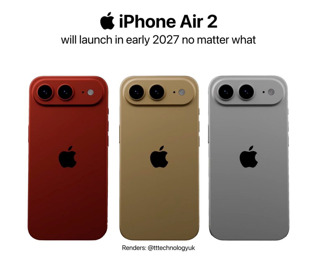 iPhone Air 2 Could Gain Dual Cameras and A20 Pro Chip, Apple’s Thin Line Gets Serious