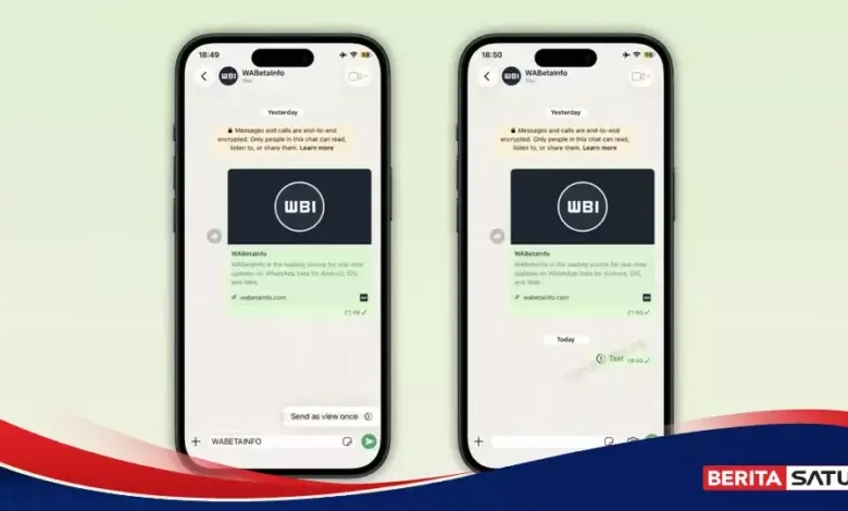 WhatsApp Tests One-View Texts on iPhone, Privacy Gets a Sharper Edge