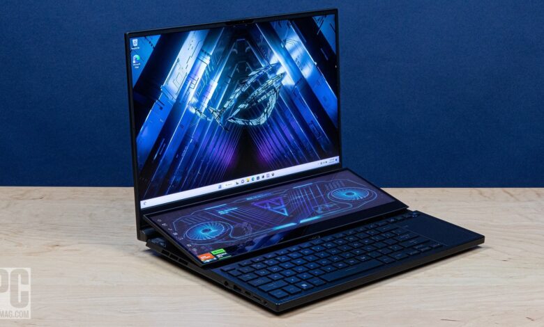 ASUS ROG Zephyrus Duo Brings Dual 16-Inch OLED Screens to Gaming and Work