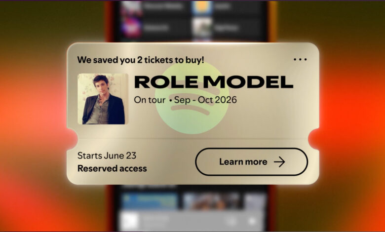 Spotify’s Reserved Puts Concert Tickets in Fans’ Hands, Not Scalpers