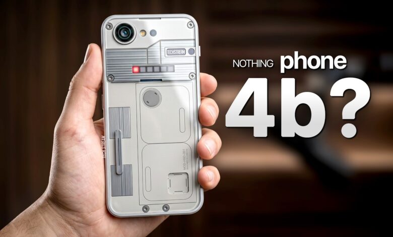 Nothing Phone 4b Targets the Entry Level, New Line May Replace A Series Role