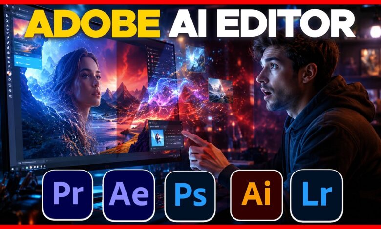 Adobe Puts AI Assistants Inside Photoshop and Premiere, Repetitive Work Is Handed Over