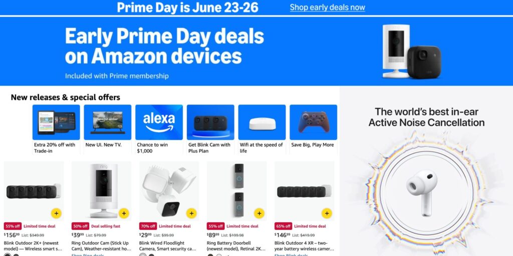 Prime Day 2026’s Most Tempting Tech Deals, From Robot Cleaners to 4K Projectors
