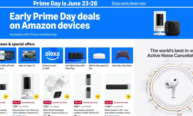 Prime Day 2026’s Most Tempting Tech Deals, From Robot Cleaners to 4K Projectors