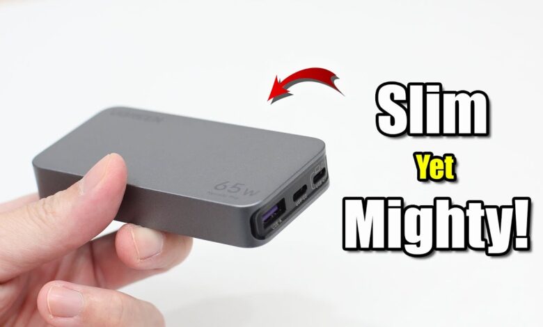 Ugreen’s Slim 65W Charger Packs Three Ports, Yet Still Fits In A Pocket