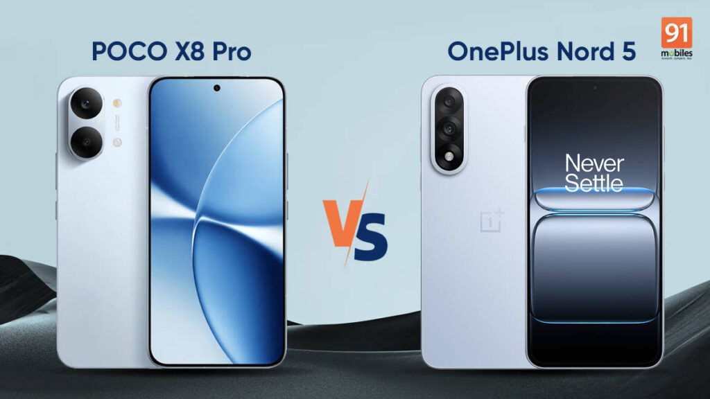 Poco X8 Pro Looks Cheaper on Paper, Yet OnePlus Nord 6 Still Holds More