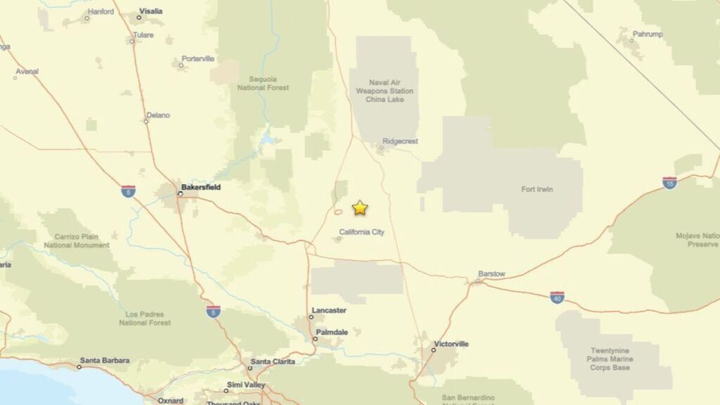2.8 Magnitude Quake Near Johannesburg, California, Adds to A Week of Shaking