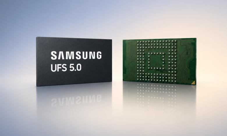 Samsung’s UFS 5.0 Push, 10 GB/s Storage Aims to Make Phones Feel Faster