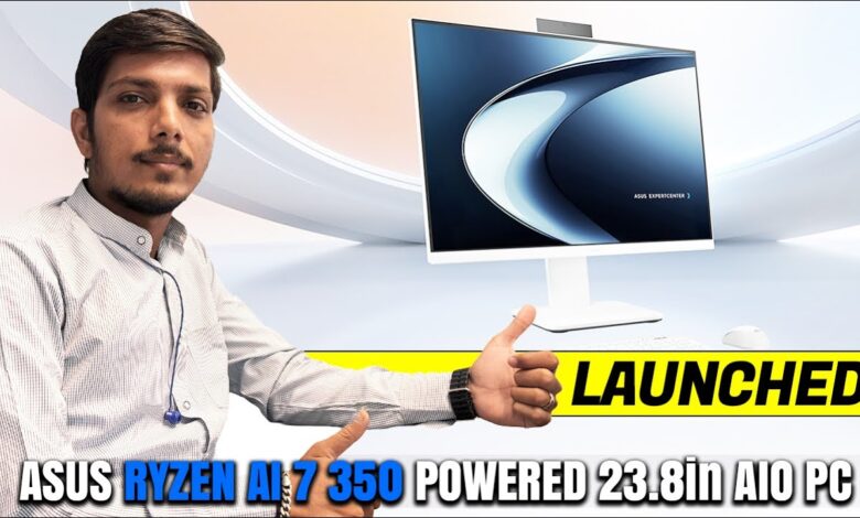 ASUS ExpertCenter P600 AiO Brings AI Power to a Cleaner, Clutter-Free Desk