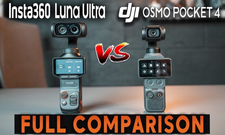 DJI Osmo Pocket 4P Pushes Ahead, but Luna Ultra Still Has One Dangerous Opening