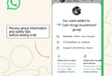 WhatsApp Adds an Early Warning Before Unknown Chats, Slowing Down Scam Tactics