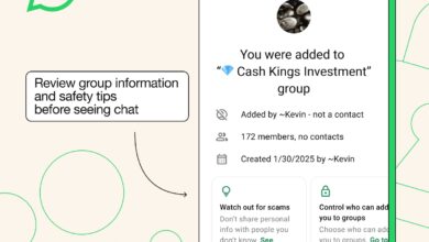 WhatsApp Adds an Early Warning Before Unknown Chats, Slowing Down Scam Tactics