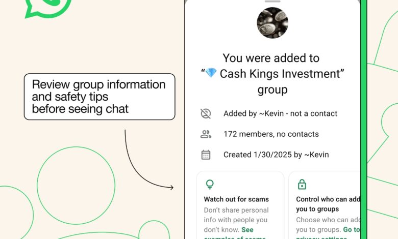 WhatsApp Adds an Early Warning Before Unknown Chats, Slowing Down Scam Tactics