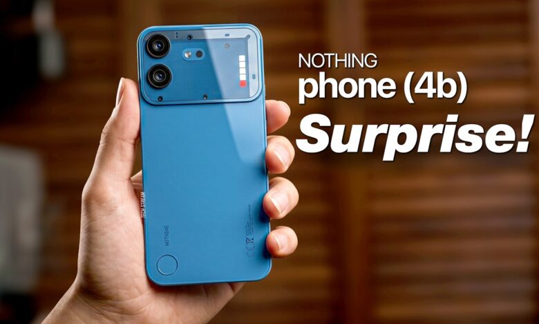 Nothing Defies Flagship Expectations Again, Phone 4(b) Arrives With One Rear Camera