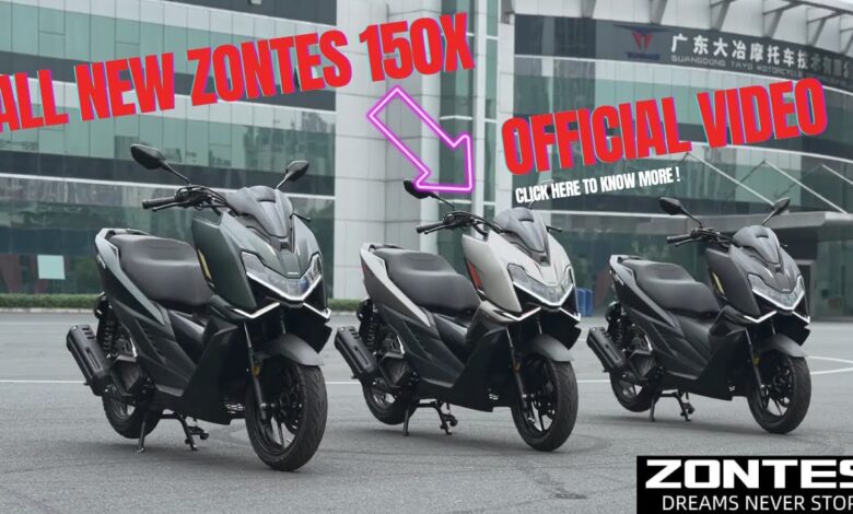 Zontes 150X Challenges PCX and NMax, Aluminum Frame Becomes Its Biggest Edge