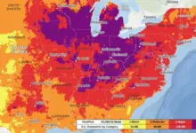 Dangerous Heat Spreads Across 6 States, Some Areas Could Reach 110°F