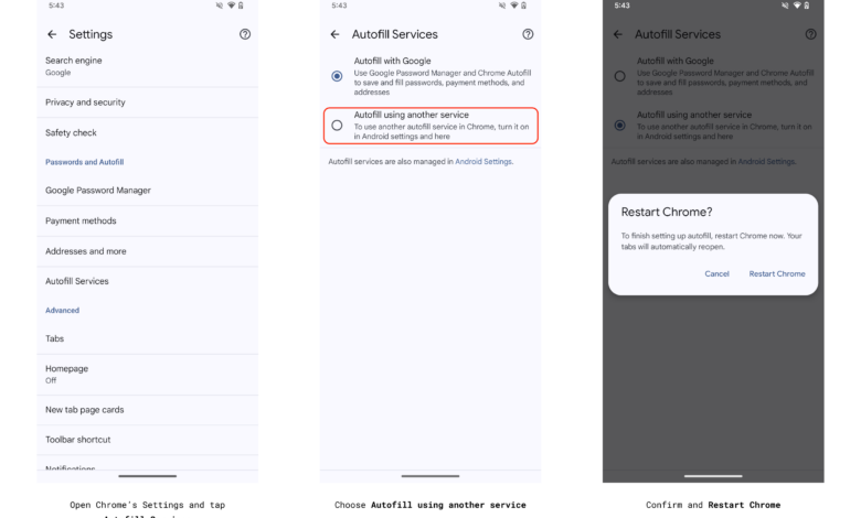 Chrome Autofill on Mobile Gets Smarter, Google Wallet Now Handles More Forms