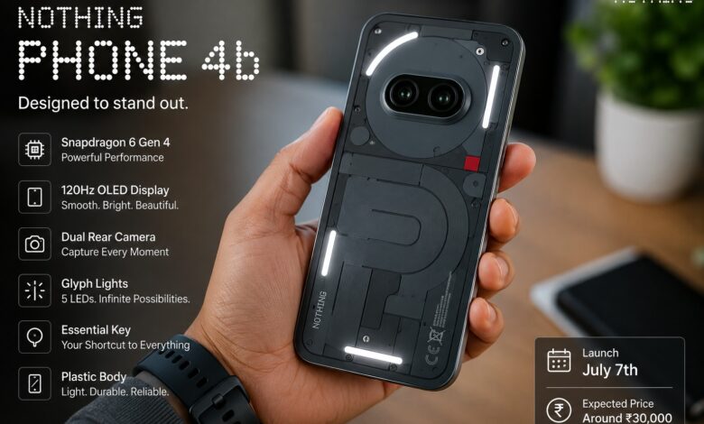 Nothing Phone 4(b) Breaks Expectations, A Simpler Camera Setup Takes Center Stage