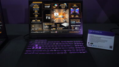 ASUS TUF Gaming F16 Brings RTX 5070 to a More Accessible Class, Without the ROG Price Tag