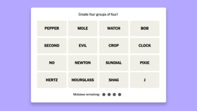 Connections Puzzle #1111 Turns Deceptive, One Letter Makes the Hardest Category