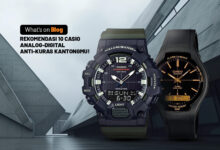 Casio’s Silent Digital Watch, The Alarm Vibrates for Up to 10 Years